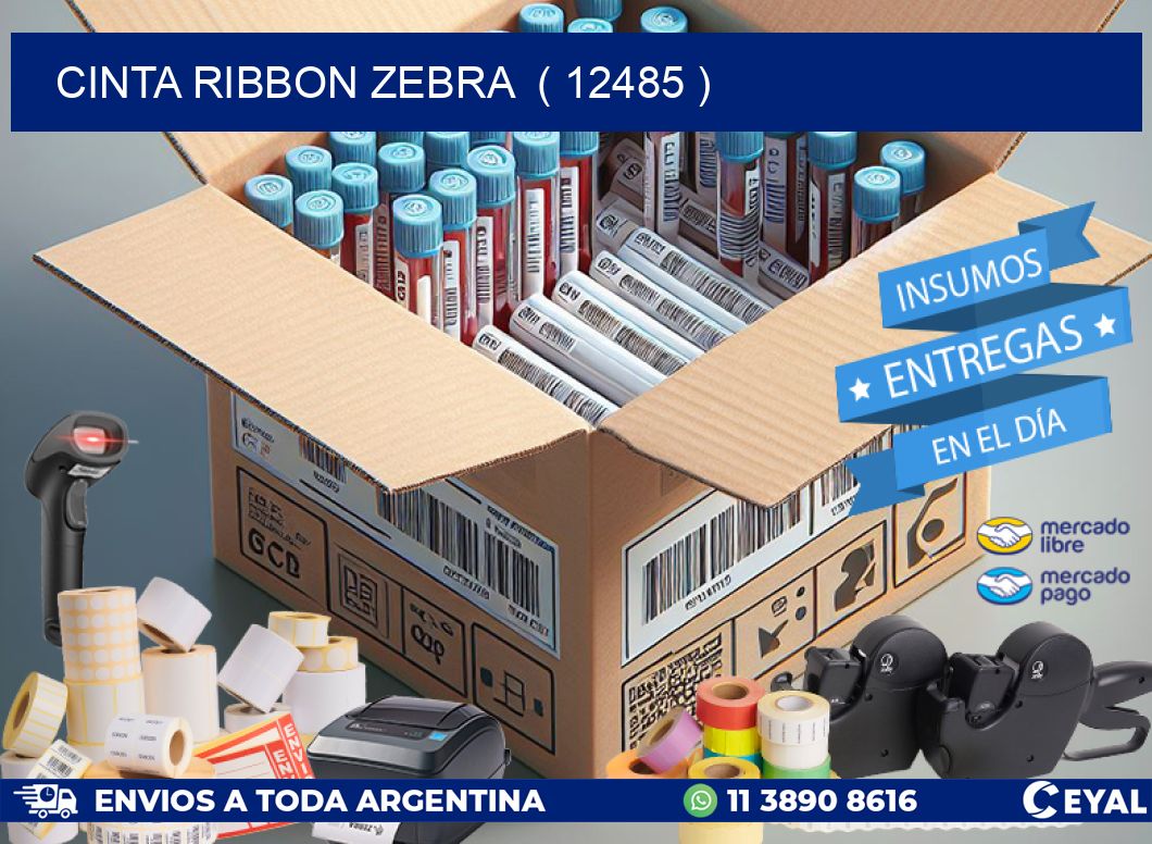 CINTA RIBBON ZEBRA  ( 12485 )