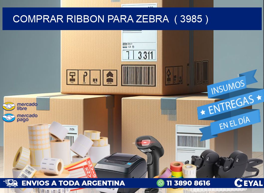 COMPRAR RIBBON PARA ZEBRA  ( 3985 )