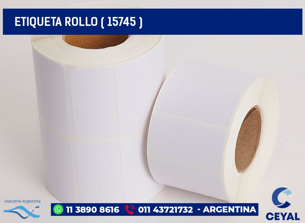 ETIQUETA ROLLO ( 15745 )