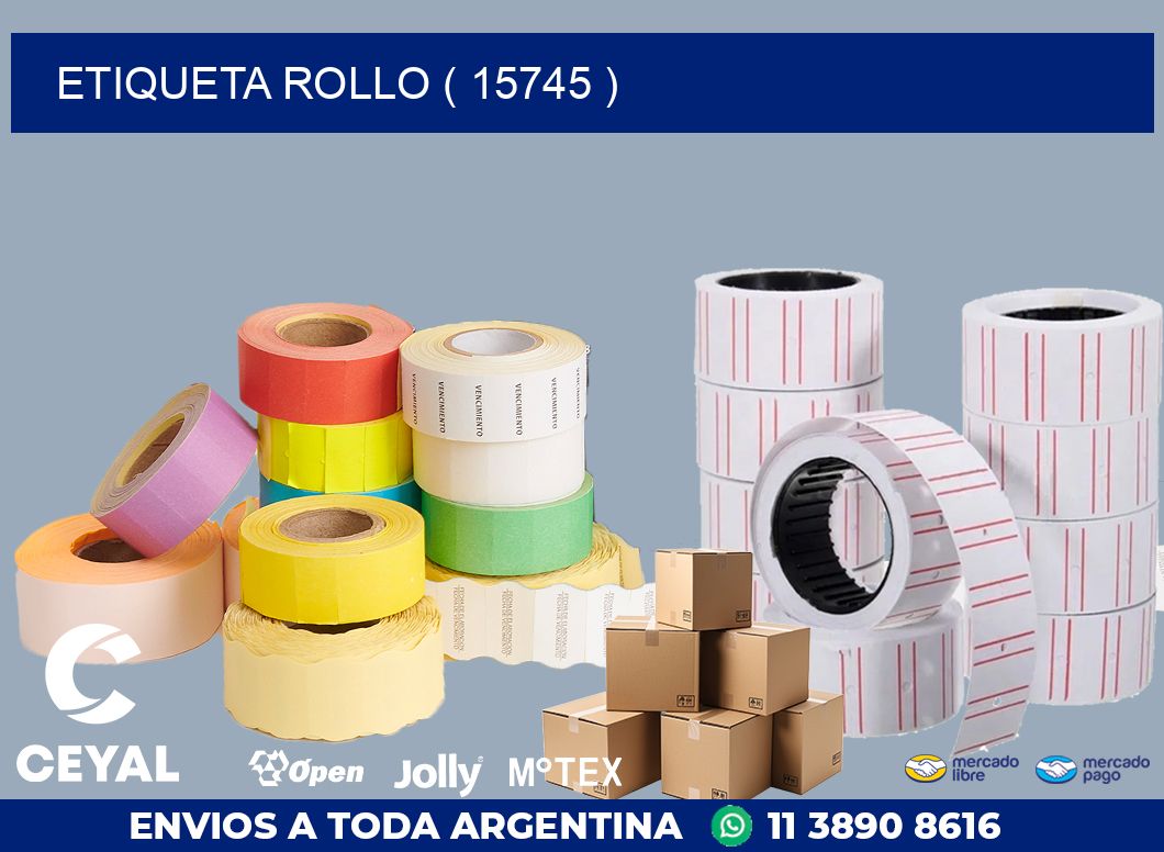 ETIQUETA ROLLO ( 15745 )