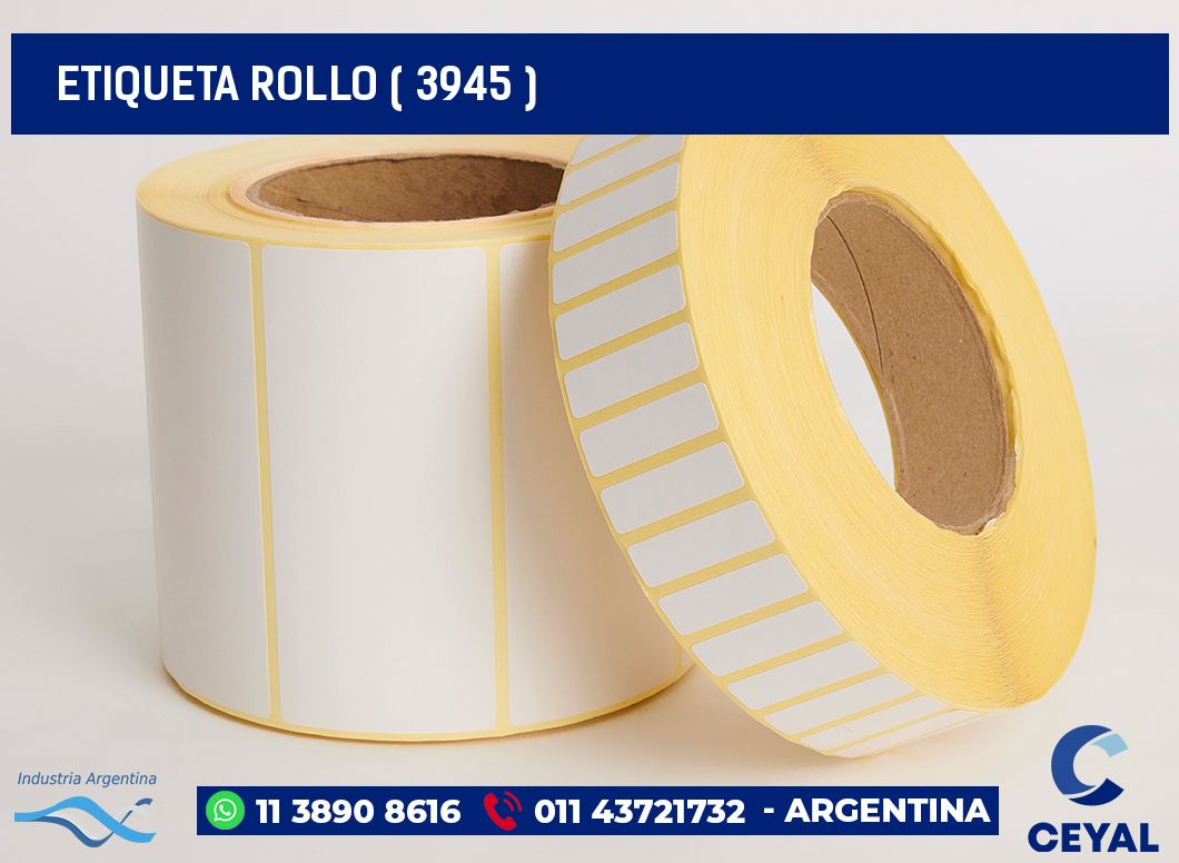 ETIQUETA ROLLO ( 3945 )