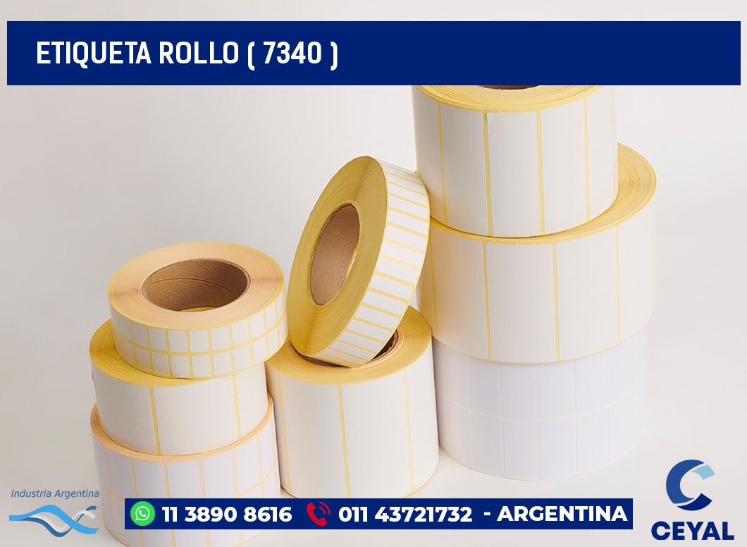 ETIQUETA ROLLO ( 7340 )