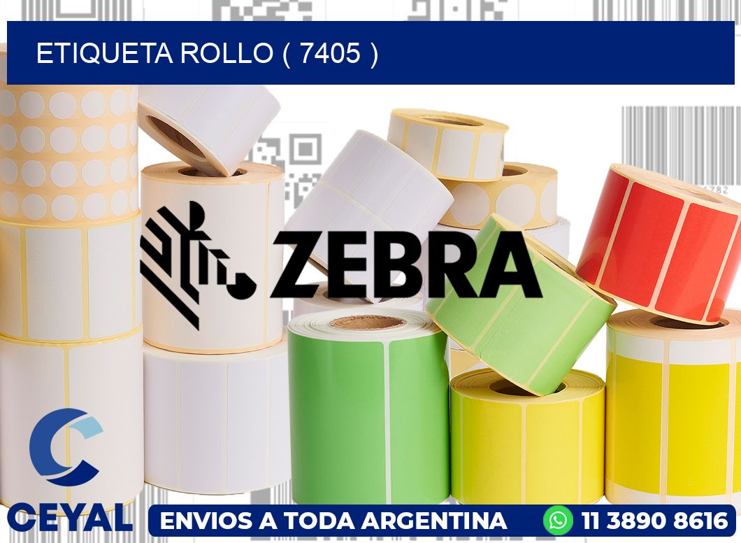 ETIQUETA ROLLO ( 7405 )