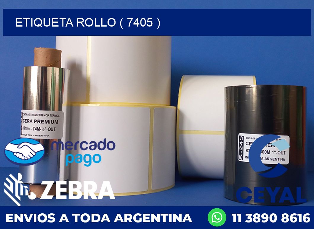 ETIQUETA ROLLO ( 7405 )