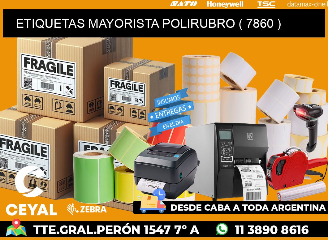 ETIQUETAS MAYORISTA POLIRUBRO ( 7860 )