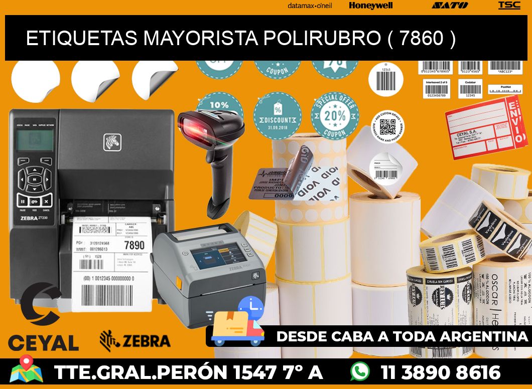 ETIQUETAS MAYORISTA POLIRUBRO ( 7860 )
