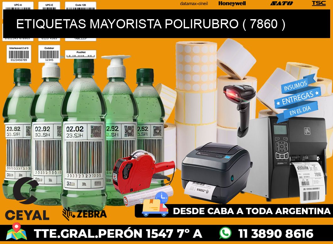 ETIQUETAS MAYORISTA POLIRUBRO ( 7860 )