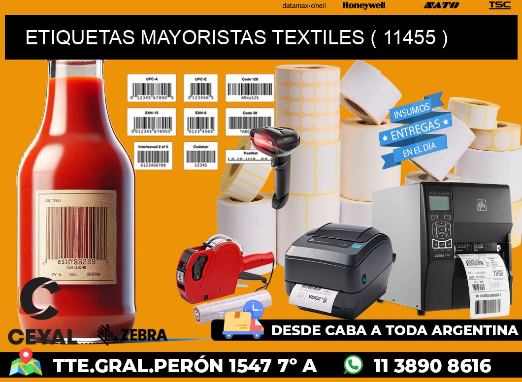 ETIQUETAS MAYORISTAS TEXTILES ( 11455 )