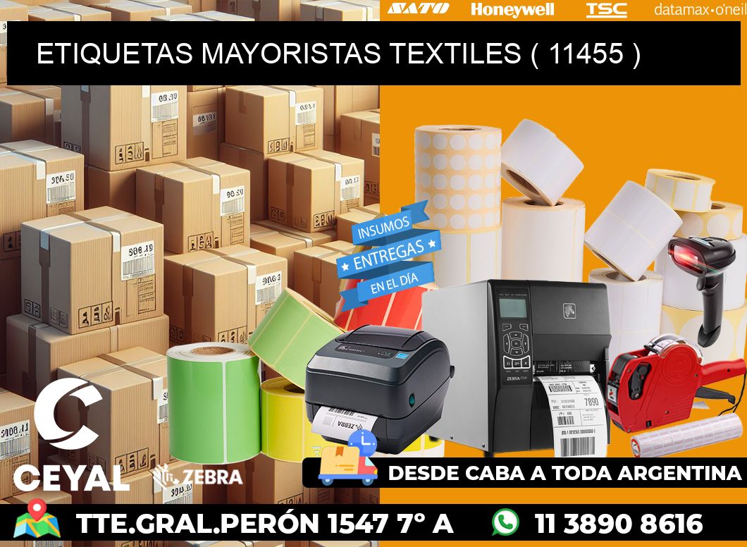 ETIQUETAS MAYORISTAS TEXTILES ( 11455 )