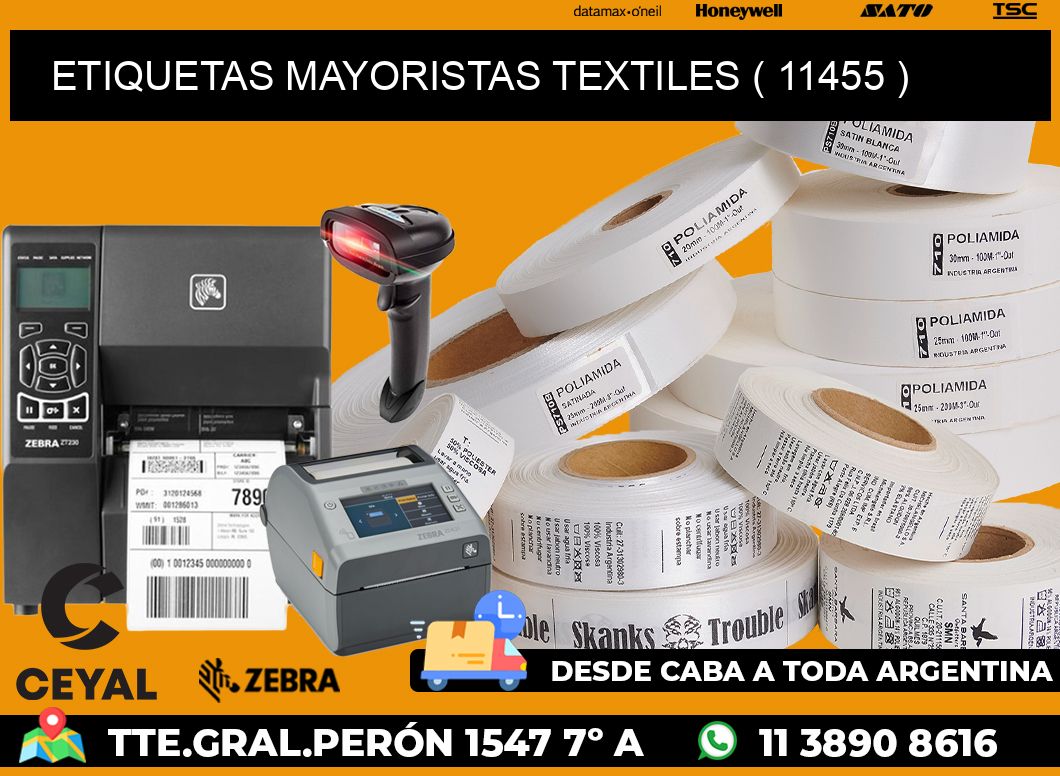 ETIQUETAS MAYORISTAS TEXTILES ( 11455 )