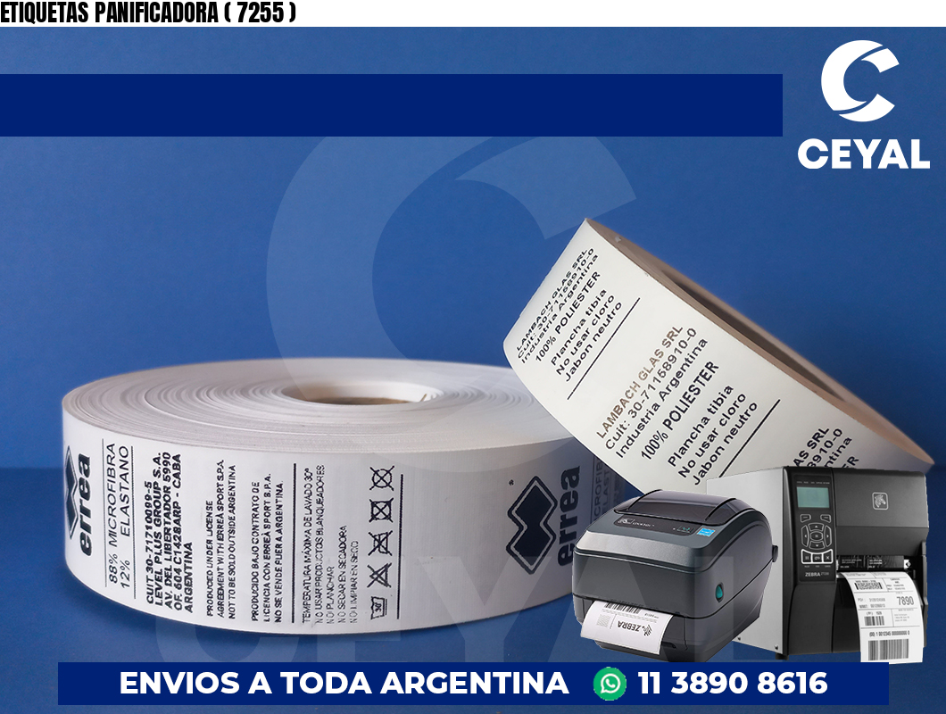 ETIQUETAS PANIFICADORA ( 7255 )