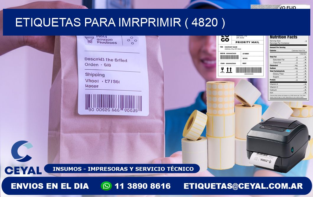 ETIQUETAS PARA IMRPRIMIR ( 4820 )