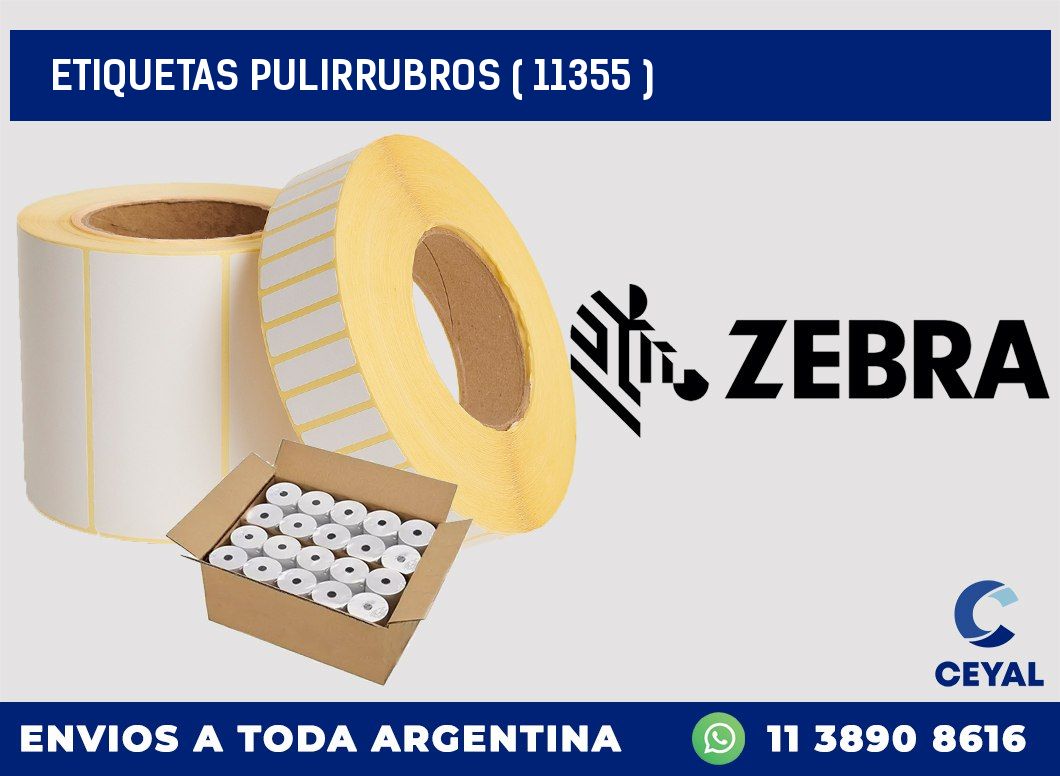 ETIQUETAS PULIRRUBROS ( 11355 )