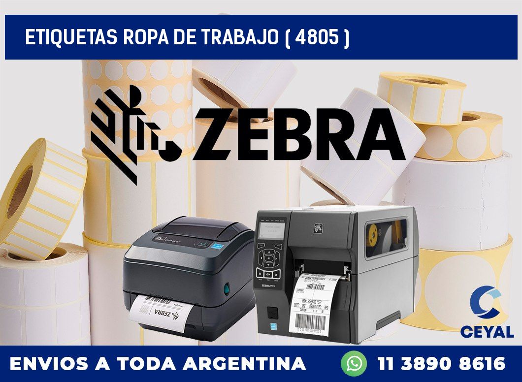 ETIQUETAS ROPA DE TRABAJO ( 4805 )