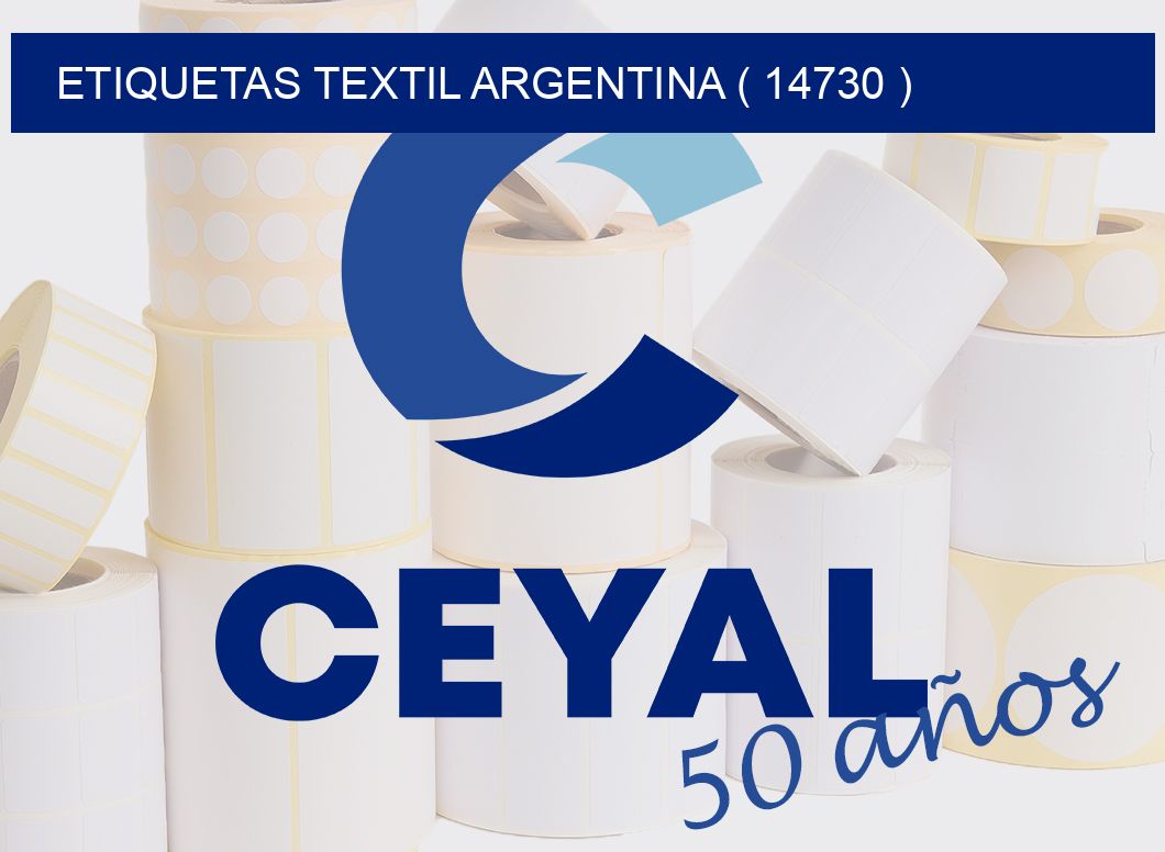 ETIQUETAS TEXTIL ARGENTINA ( 14730 )