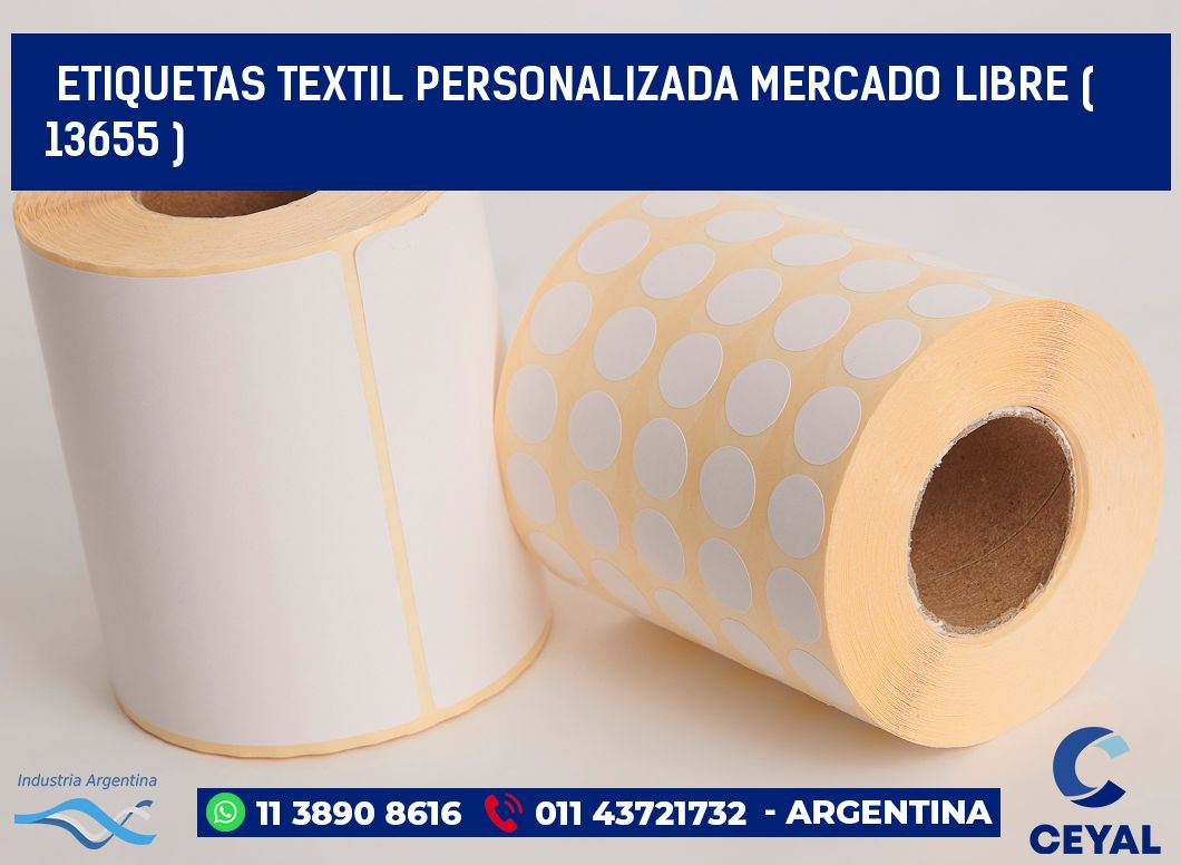 ETIQUETAS TEXTIL PERSONALIZADA MERCADO LIBRE ( 13655 )