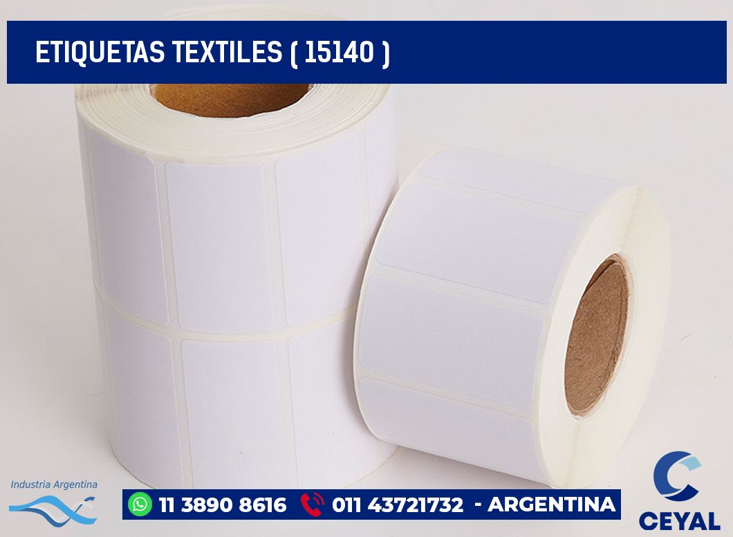 ETIQUETAS TEXTILES ( 15140 )