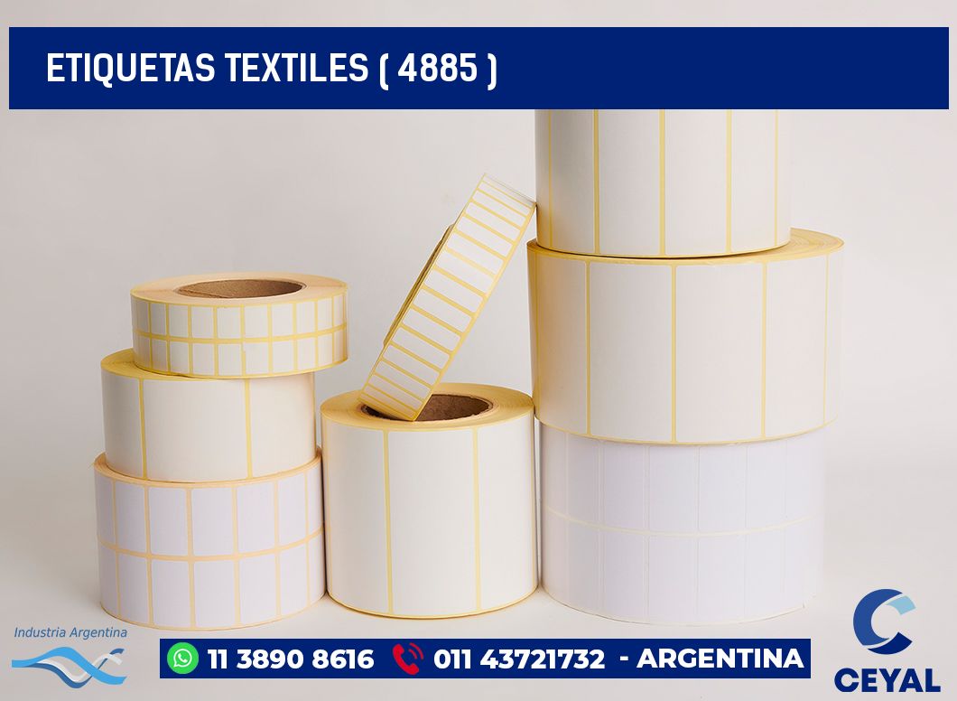 ETIQUETAS TEXTILES ( 4885 )