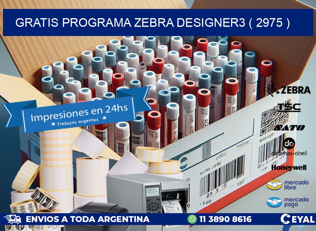GRATIS PROGRAMA ZEBRA DESIGNER3 ( 2975 )