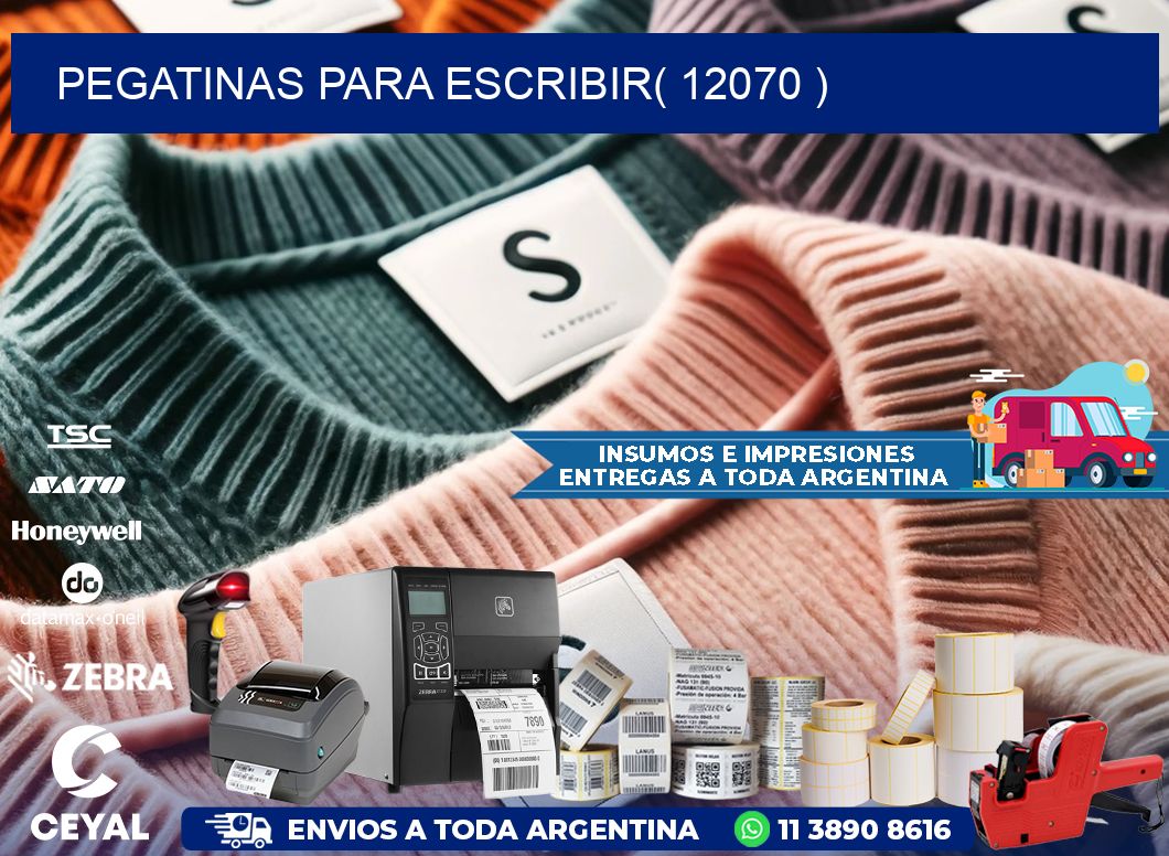 PEGATINAS PARA ESCRIBIR( 12070 )