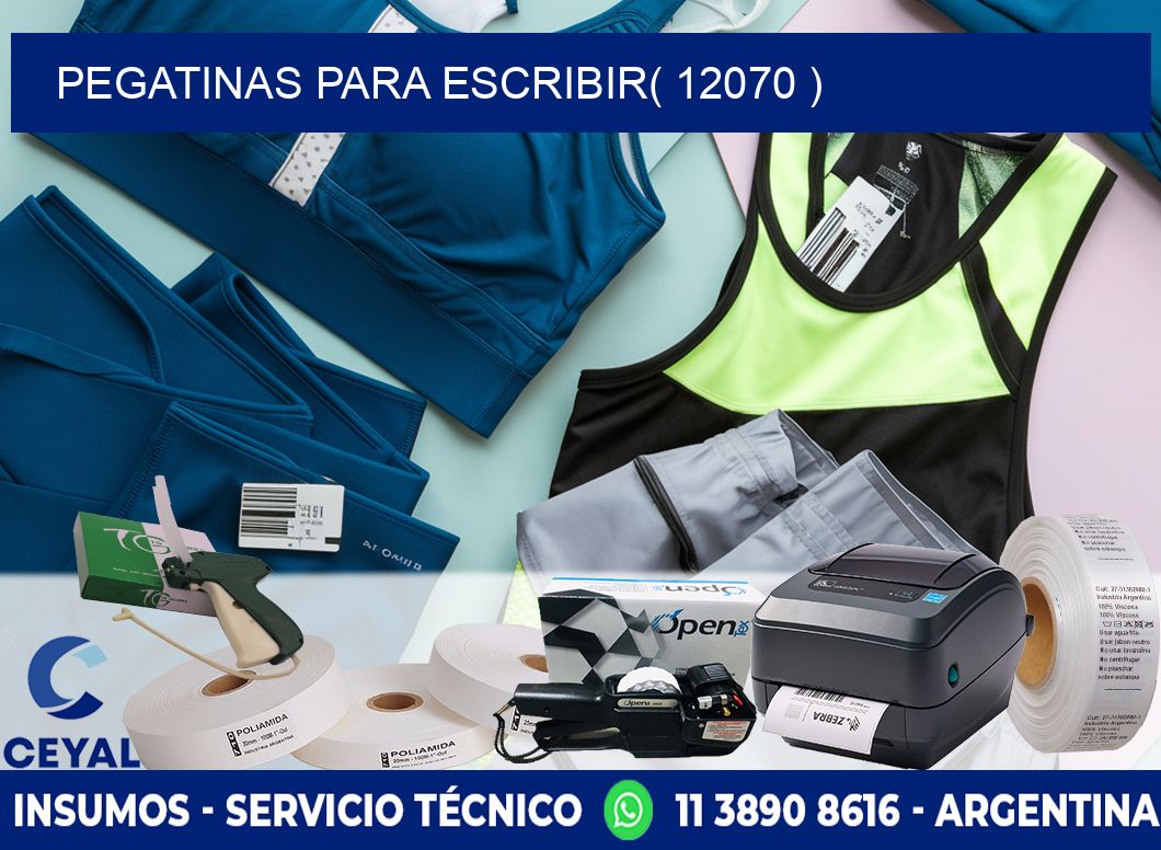 PEGATINAS PARA ESCRIBIR( 12070 )