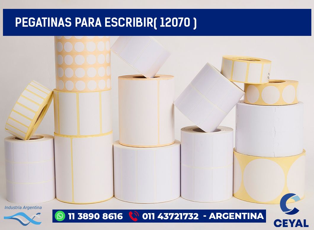 PEGATINAS PARA ESCRIBIR( 12070 )