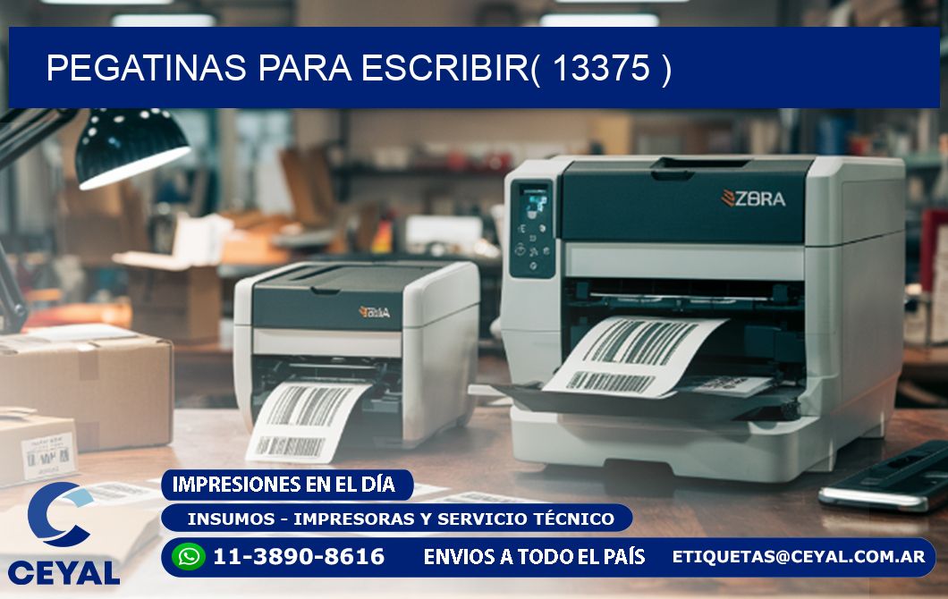 PEGATINAS PARA ESCRIBIR( 13375 )