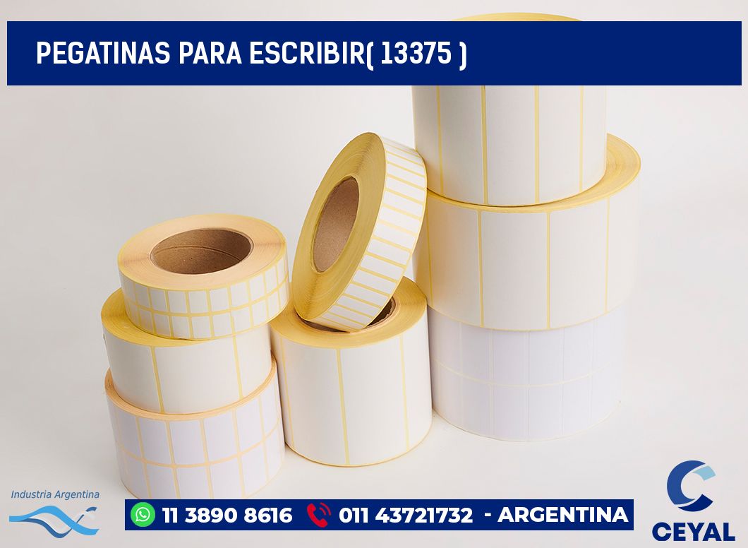 PEGATINAS PARA ESCRIBIR( 13375 )