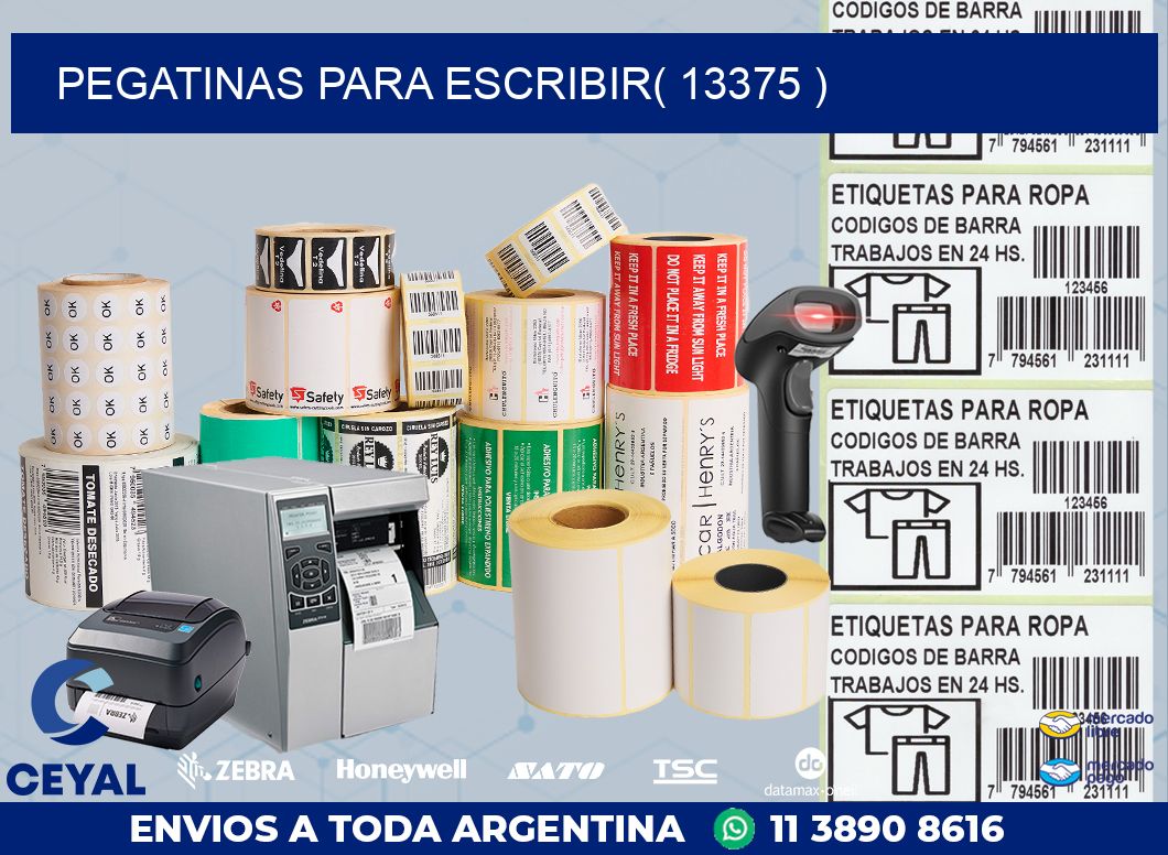 PEGATINAS PARA ESCRIBIR( 13375 )