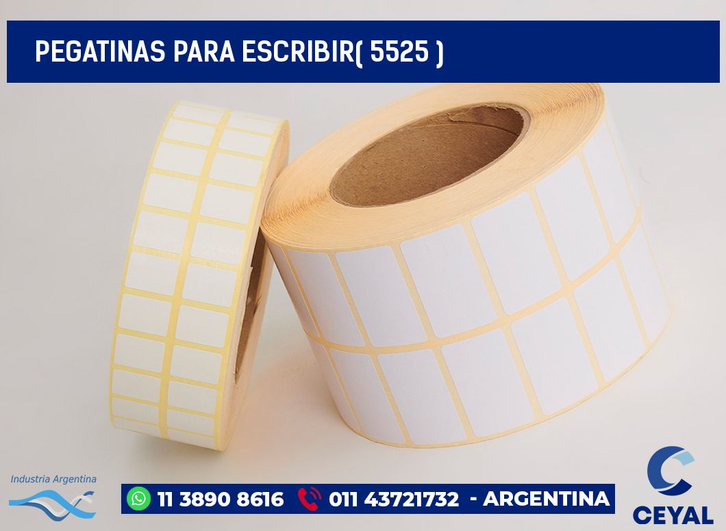 PEGATINAS PARA ESCRIBIR( 5525 )