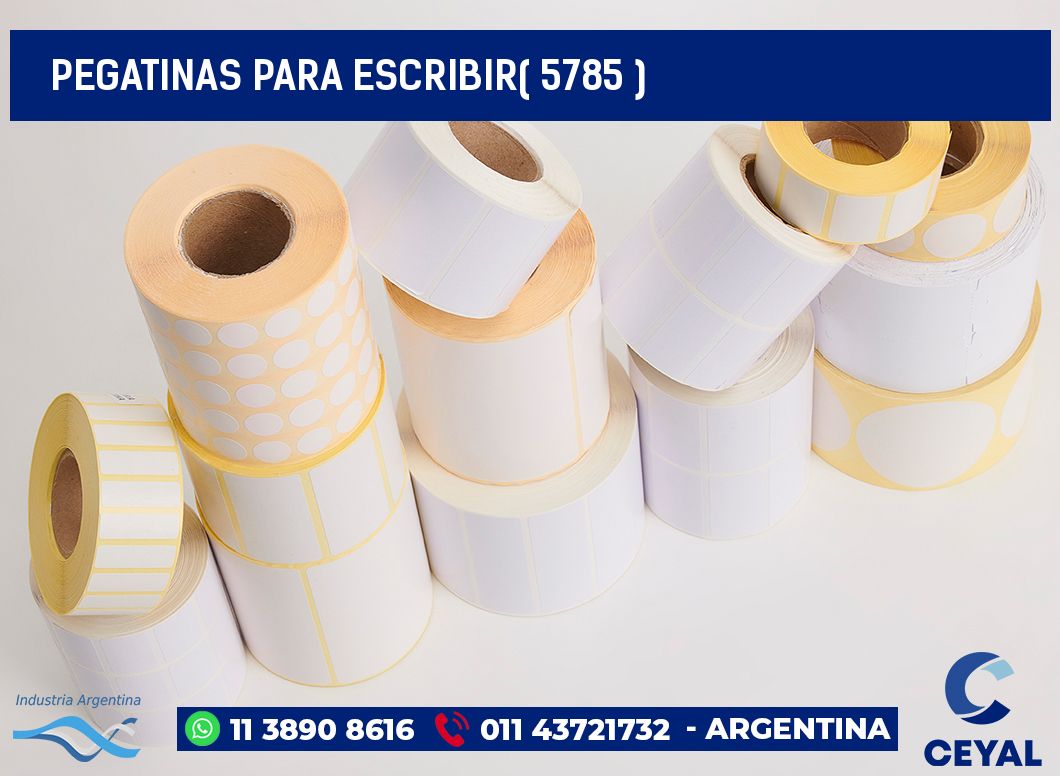 PEGATINAS PARA ESCRIBIR( 5785 )