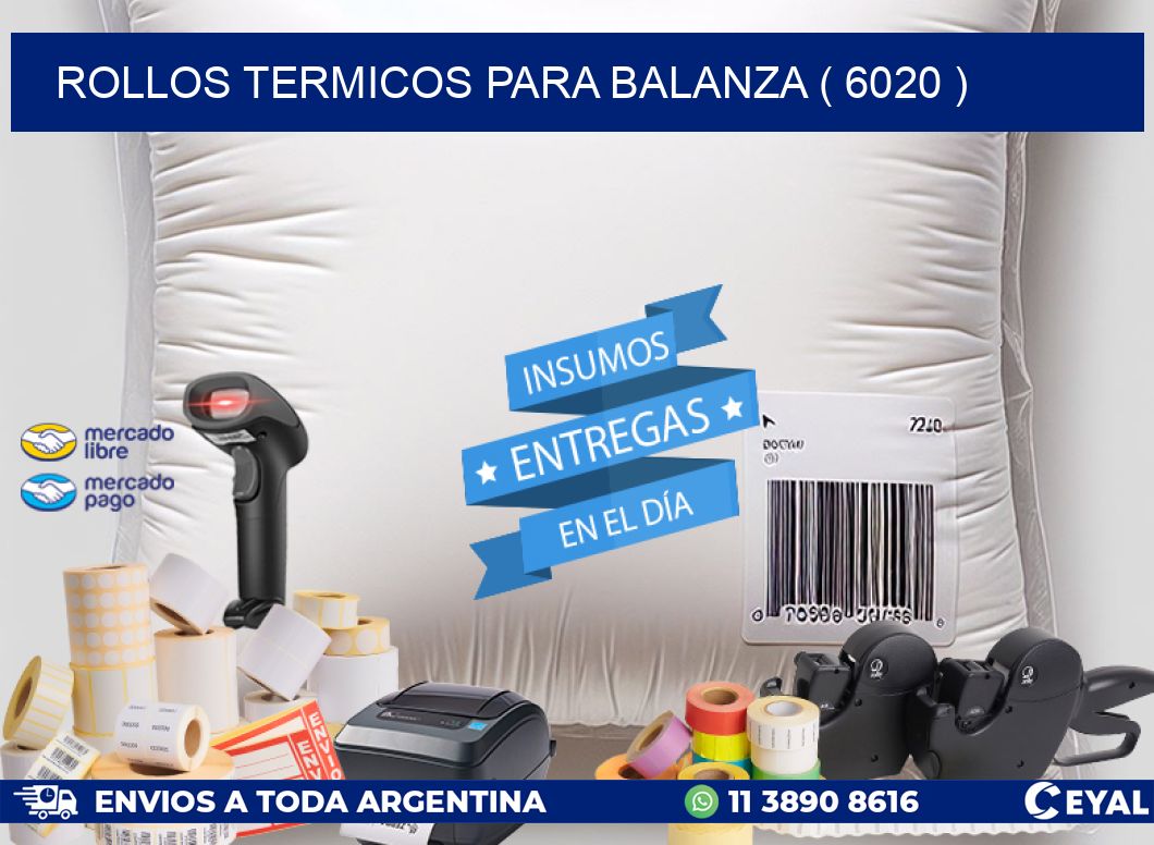 ROLLOS TERMICOS PARA BALANZA ( 6020 )
