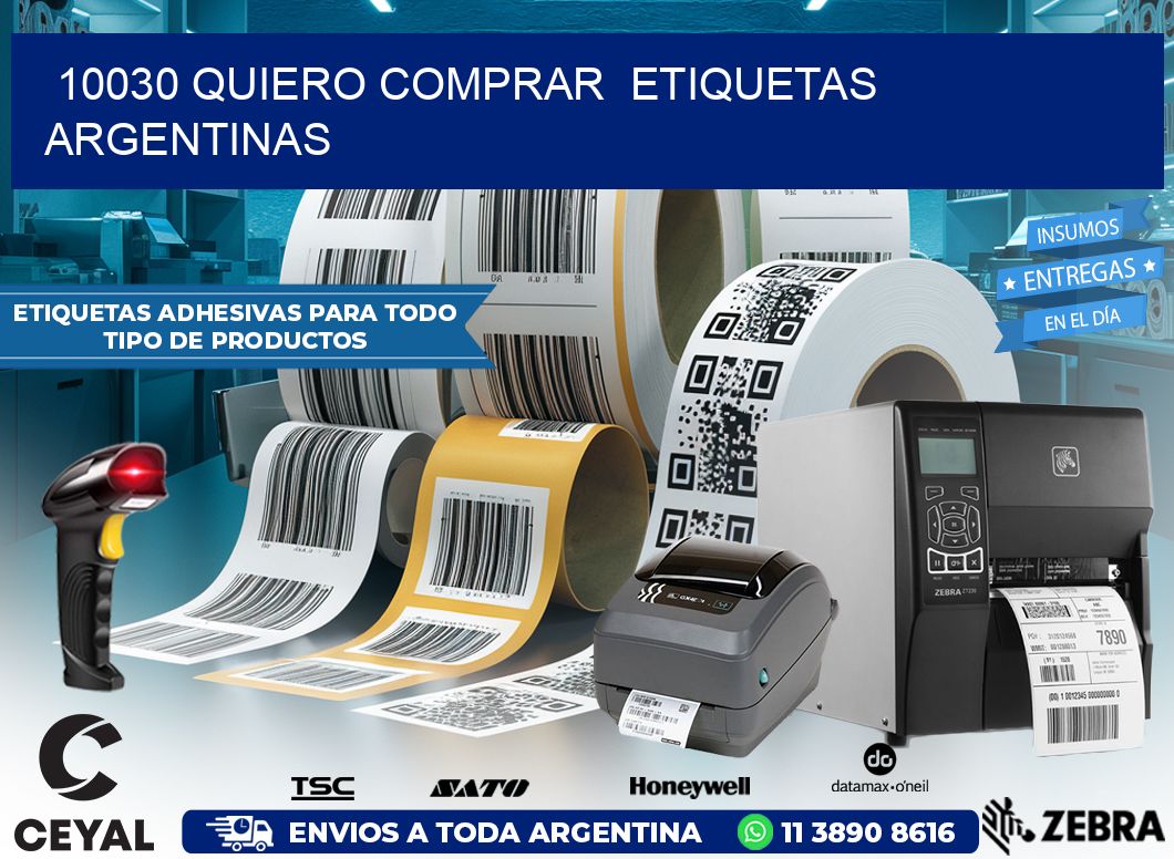 10030 QUIERO COMPRAR  ETIQUETAS ARGENTINAS