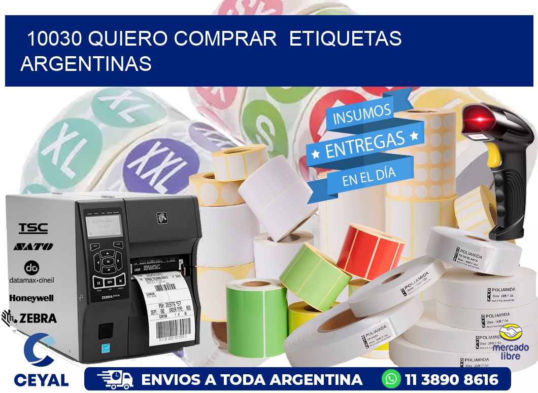 10030 QUIERO COMPRAR  ETIQUETAS ARGENTINAS