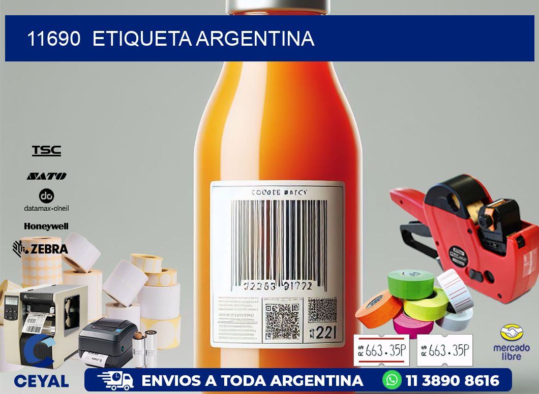 11690  ETIQUETA ARGENTINA