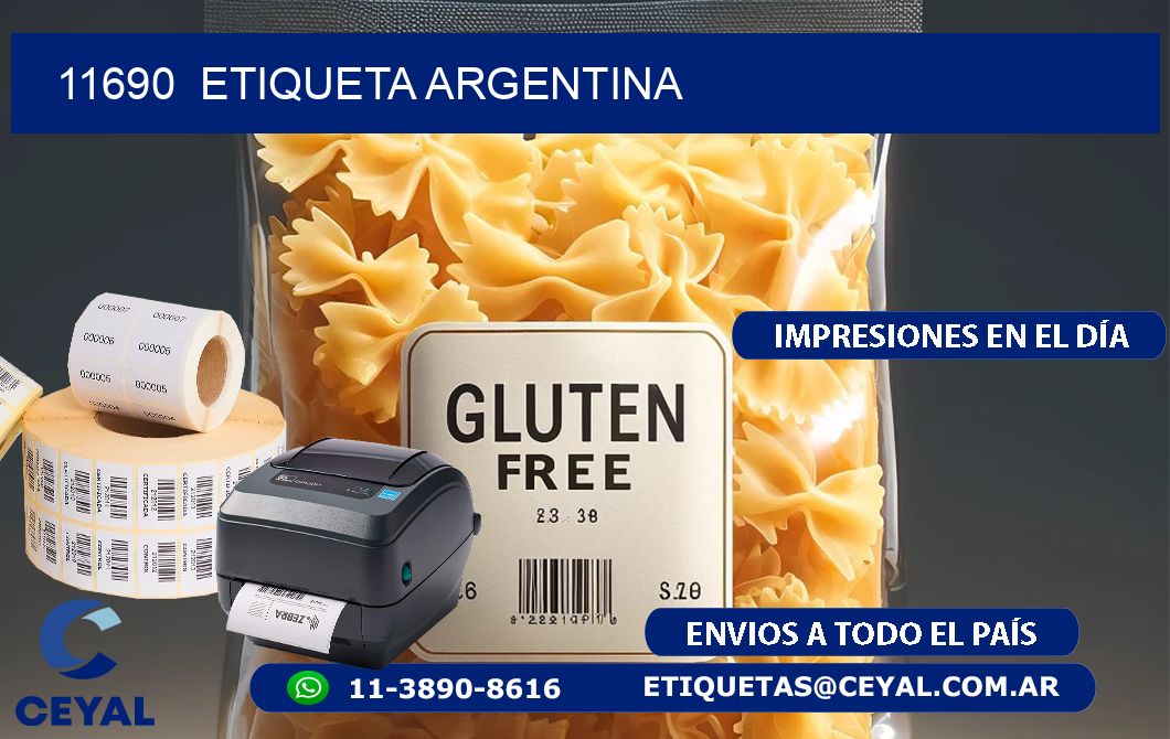 11690  ETIQUETA ARGENTINA