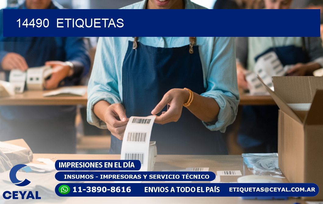 14490  ETIQUETAS