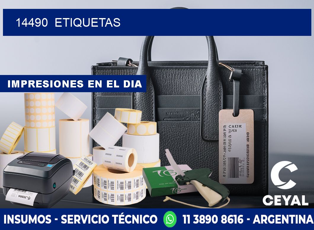 14490  ETIQUETAS