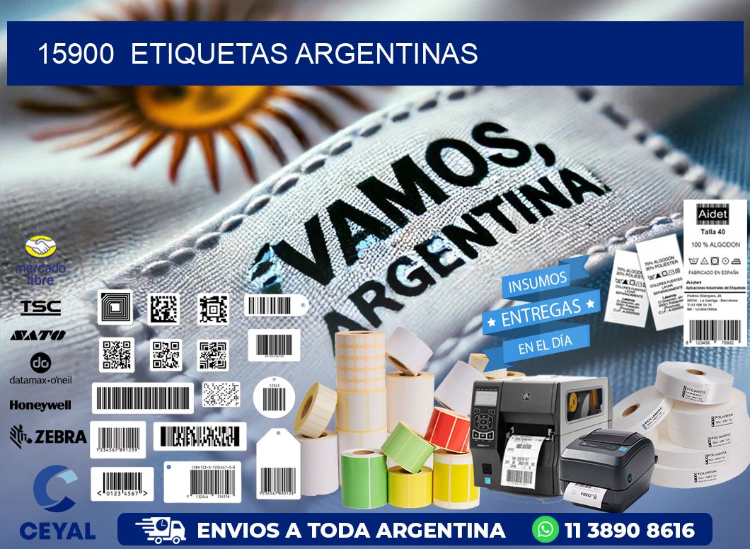 15900  ETIQUETAS ARGENTINAS