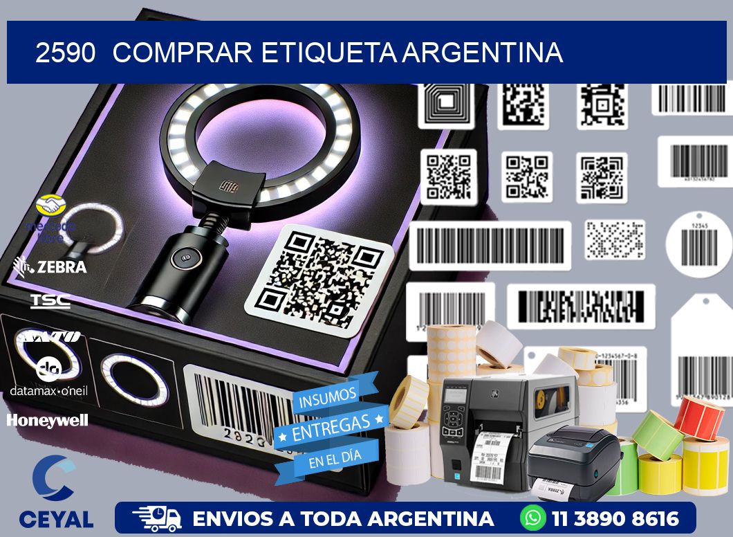 2590  COMPRAR ETIQUETA ARGENTINA