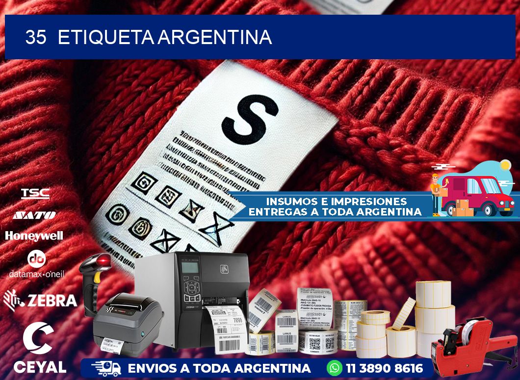 35  ETIQUETA ARGENTINA