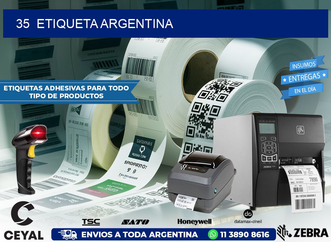 35  ETIQUETA ARGENTINA
