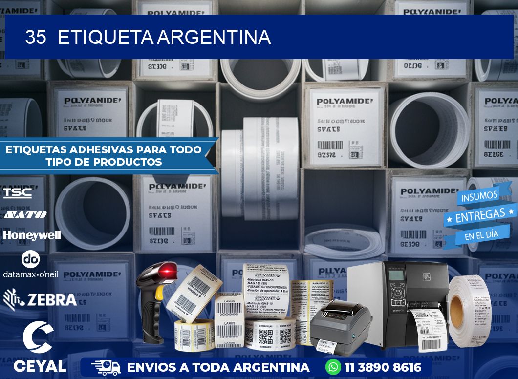 35  ETIQUETA ARGENTINA