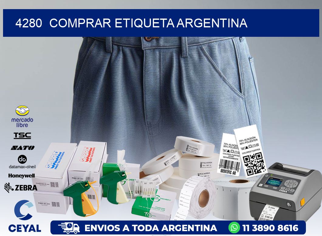 4280  COMPRAR ETIQUETA ARGENTINA