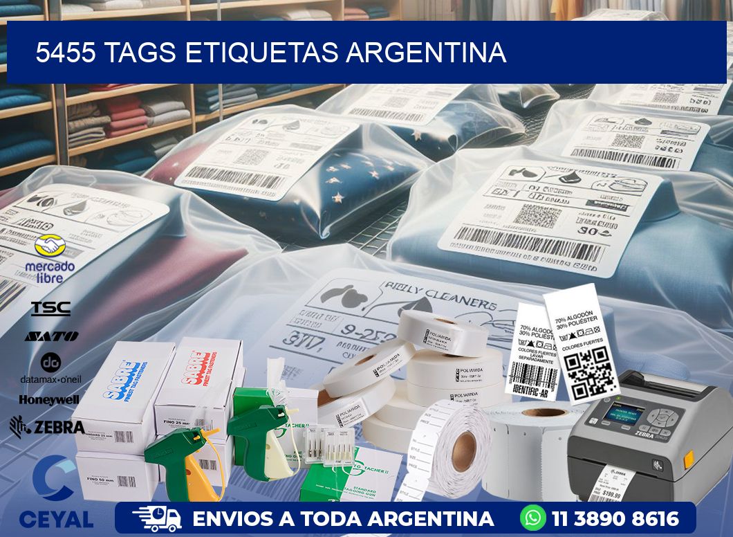 5455 TAGS ETIQUETAS ARGENTINA