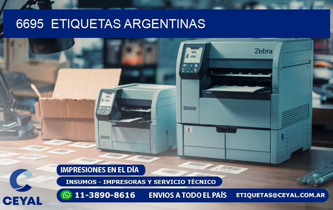 6695  ETIQUETAS ARGENTINAS