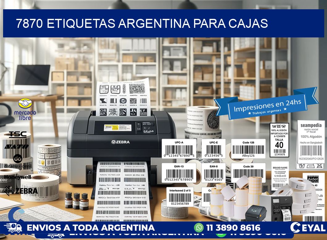 7870 ETIQUETAS ARGENTINA PARA CAJAS