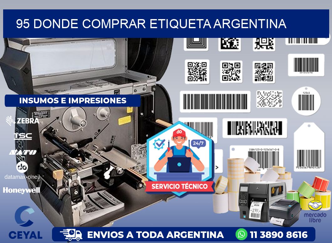 95 DONDE COMPRAR ETIQUETA ARGENTINA