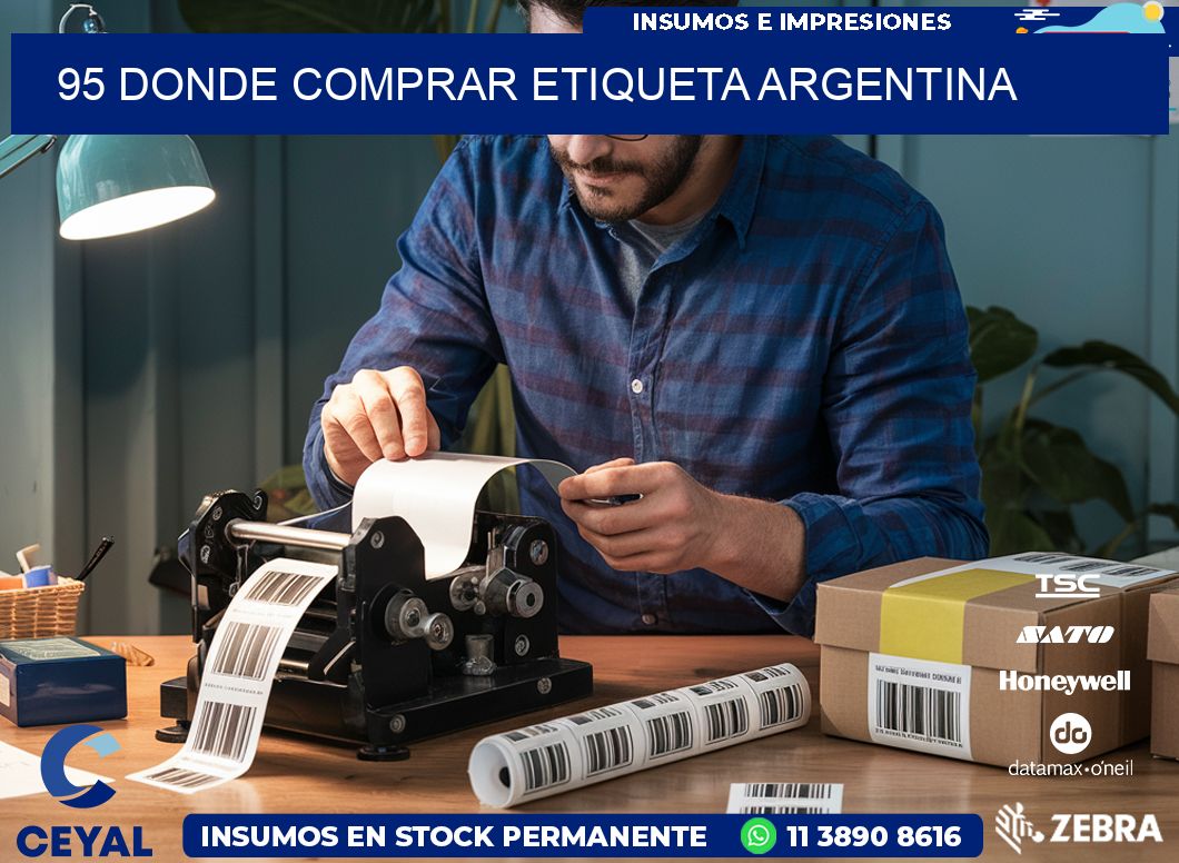 95 DONDE COMPRAR ETIQUETA ARGENTINA