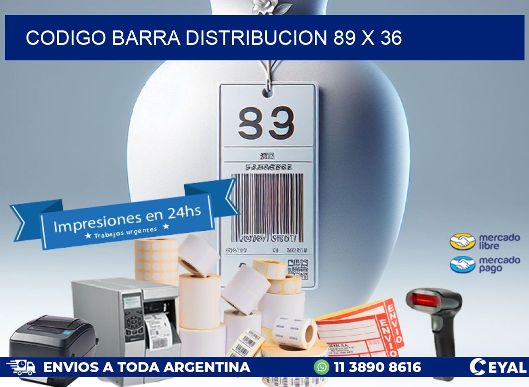 CODIGO BARRA DISTRIBUCION 89 x 36